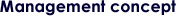 management concept